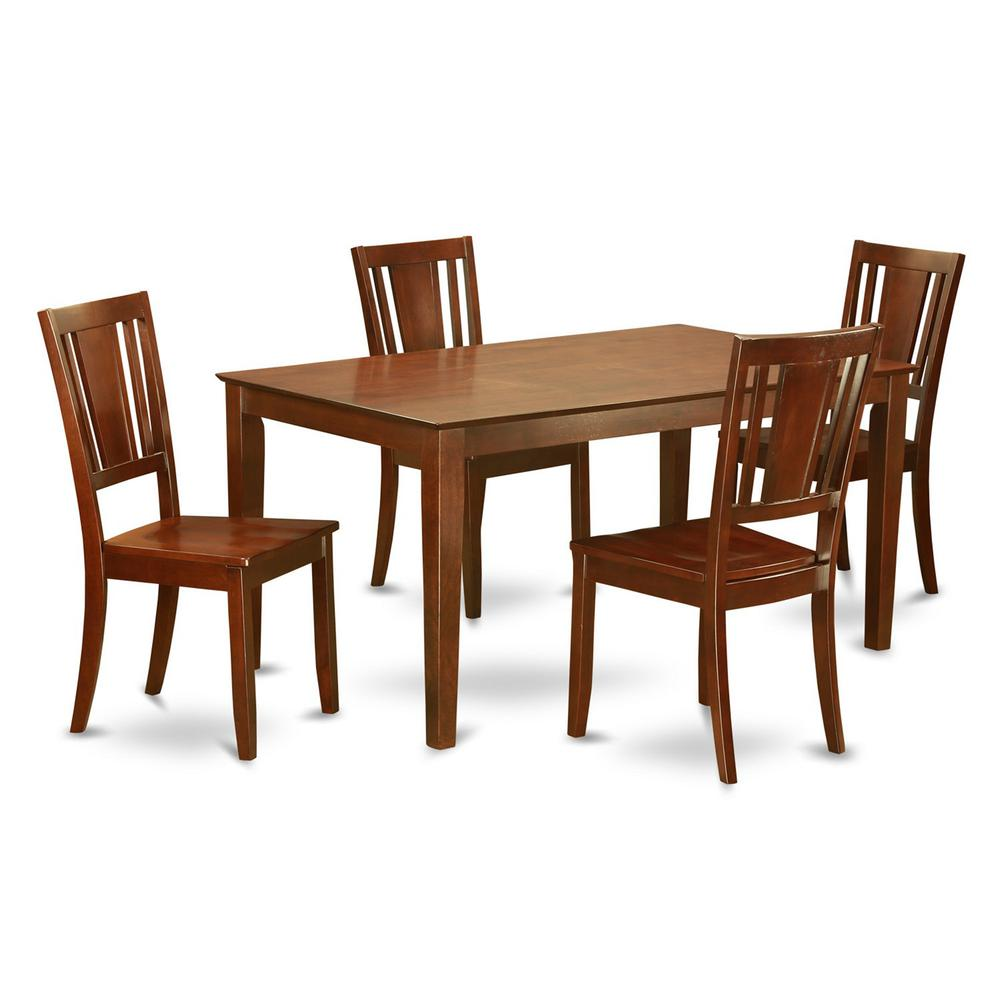 5  PC  Dining  Room  set  -  Dining  Table  and  4  Dining  Chairs - Pozzby Home Solutions