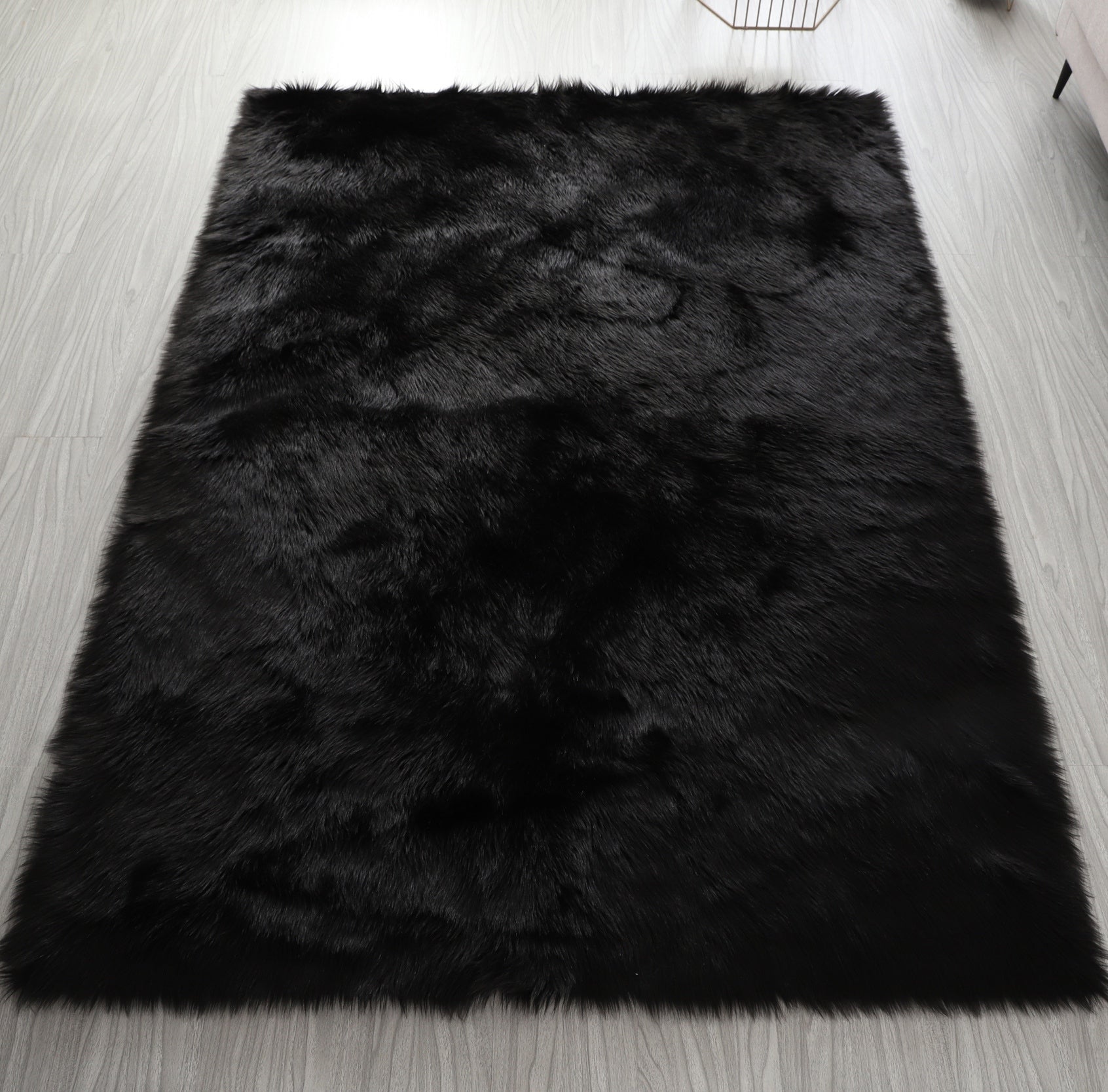 "Cozy Collection" Ultra Soft Fluffy Faux Fur Sheepskin Area Rug - Pozzby Home Solutions