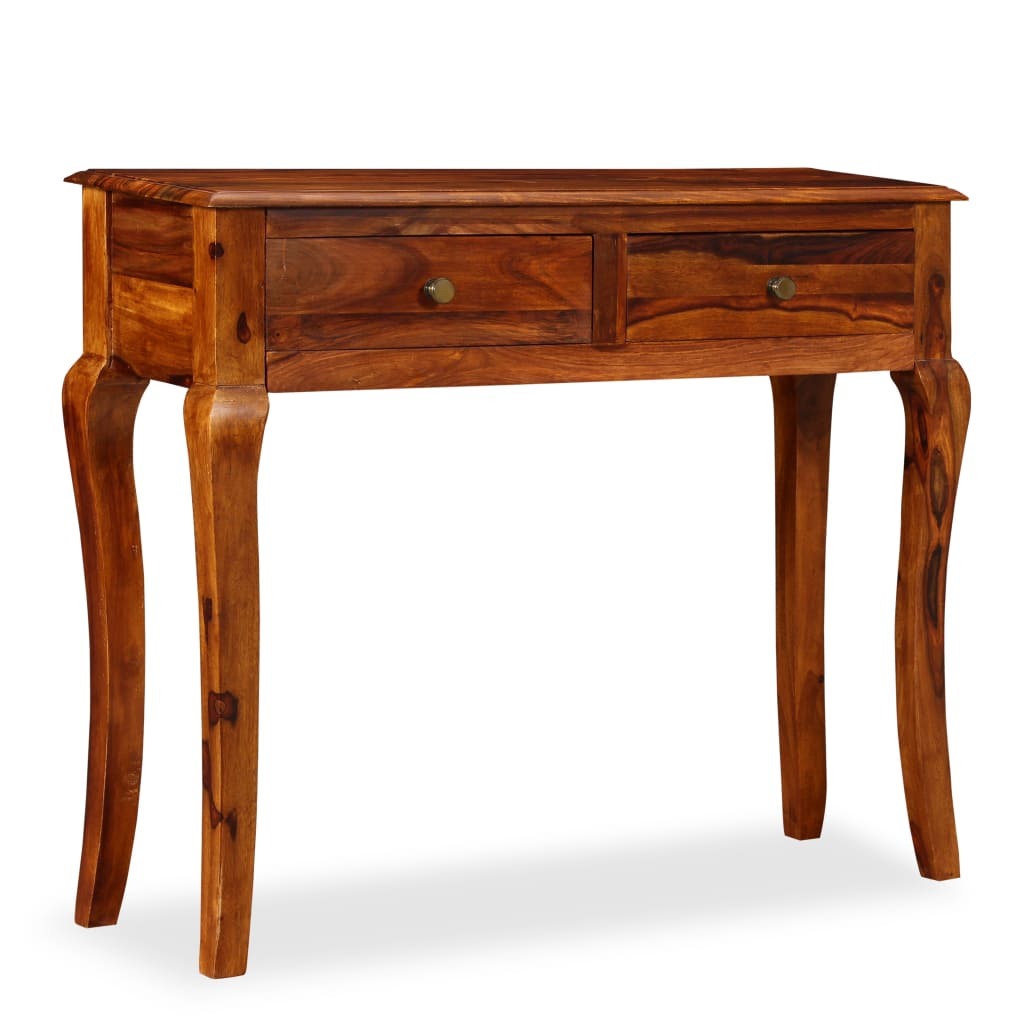 Console Table Solid Sheesham Wood - Pozzby Home Solutions