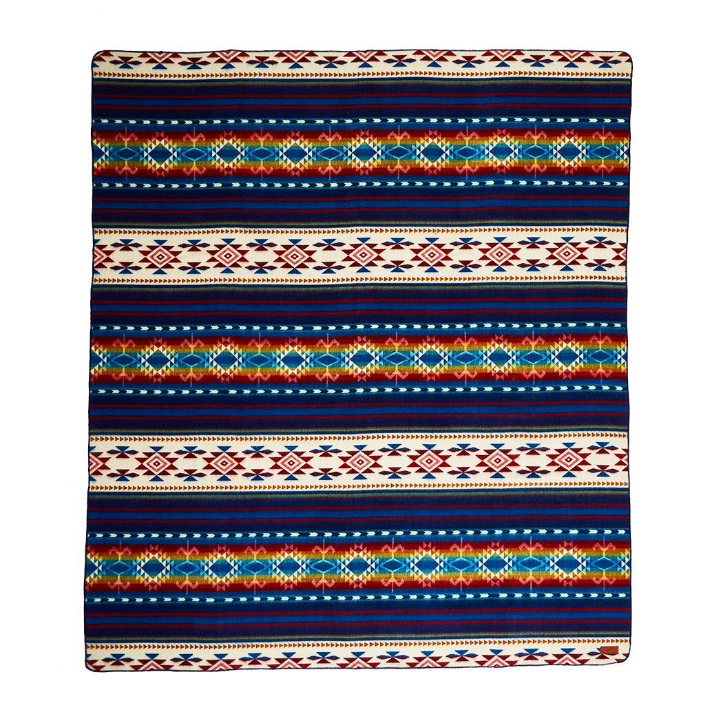 Ultra Soft Southwestern Rainbow Handmade Woven Blanket - Pozzby Home Solutions