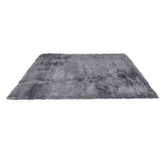 4x6 Feet Modern Soft Shag Rug with Non-slip Grip Dots - Color: GraySpecifications: Color Grey/Light gray Material Polyester sponge Overall dimension 4 FT x 6 FT Thickness of the plush 1.4"- 1.6" Net weight 3 lbs-High-quality fabric Decor > Decorative Accessories > RugsPozzby Home SolutionsPozzby Home Solutions4x6 Feet Modern Soft Shag Rug